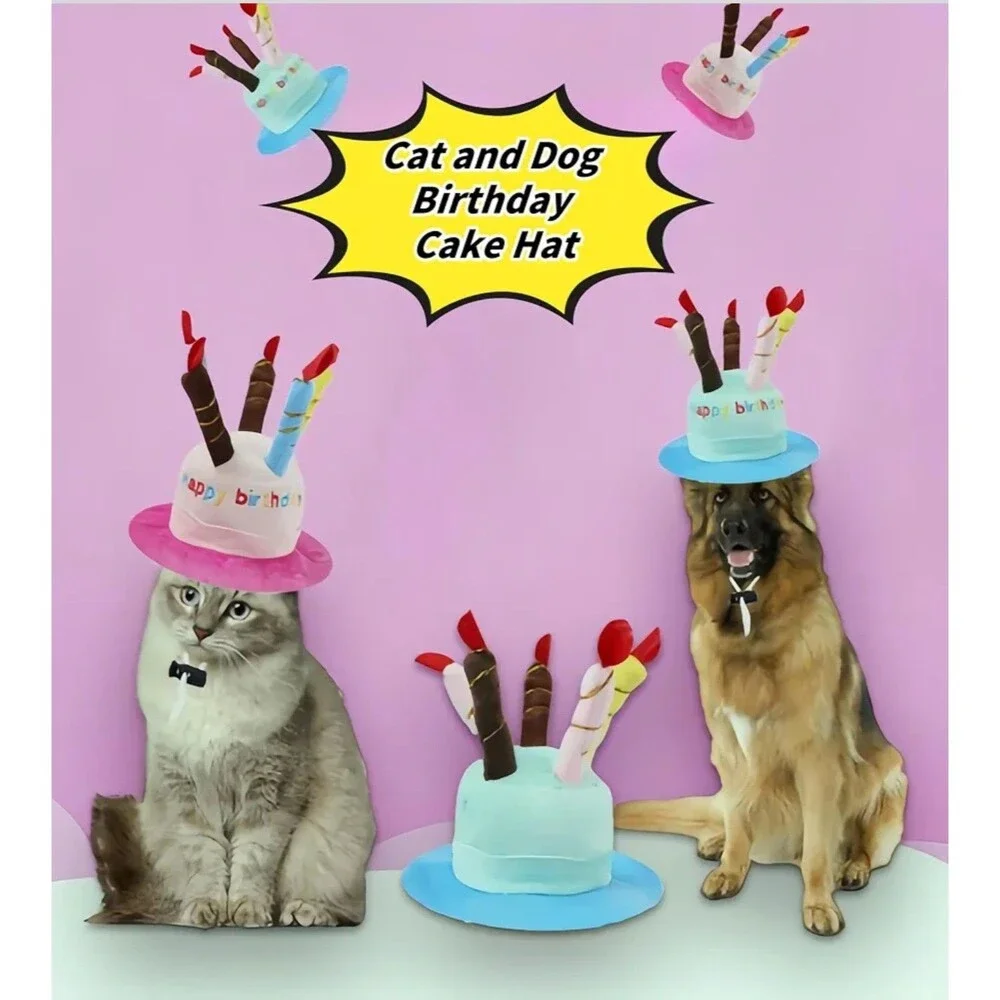 Cute Pet Party Hat for Dogs & Cats